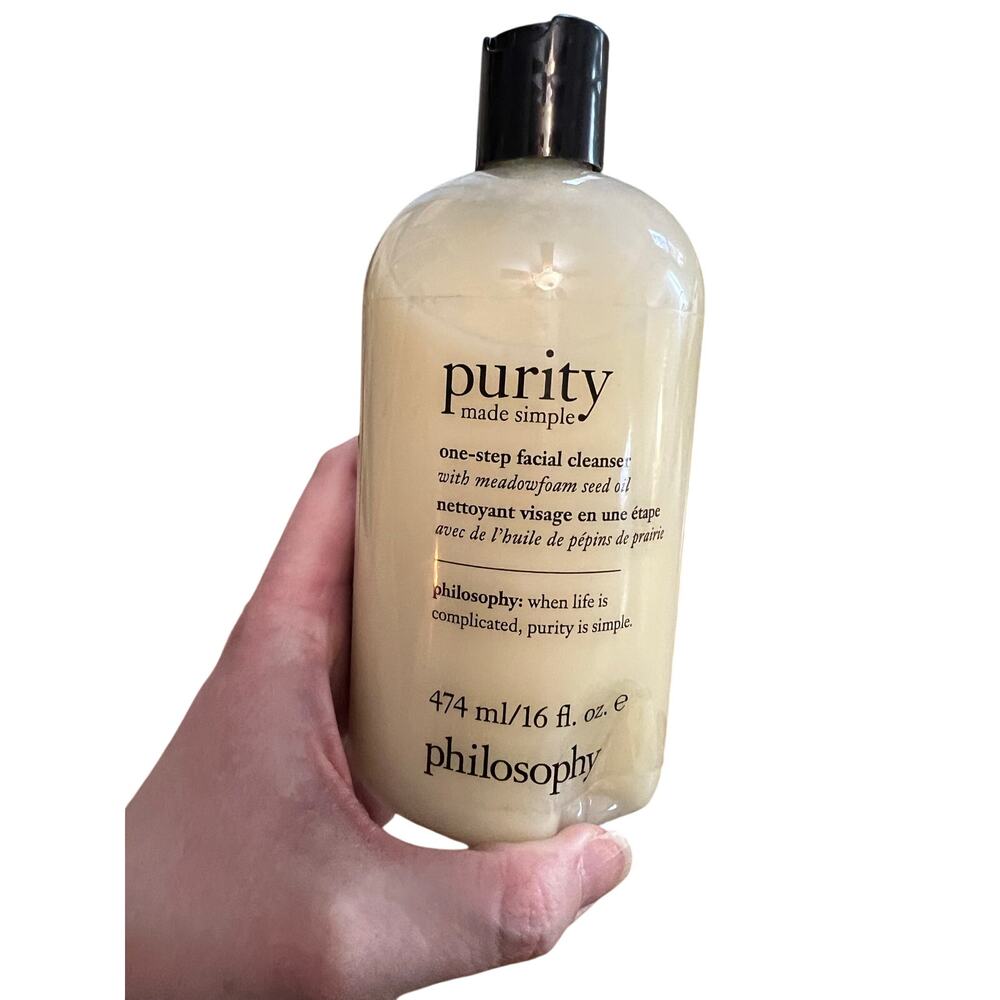 Philosophy purity facial cleanser